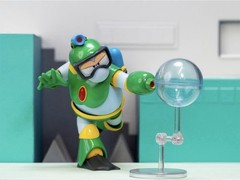 Jada Toys Mega Man Bubble Man Deluxe Action Figure