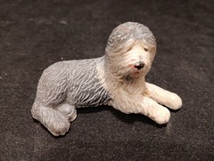 1994 MEG Puppy In My Pocket Old English Sheepdog