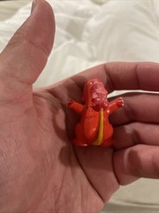 1999 Pokemon TOMY Charmander Vintage Mini Figure Nintendo