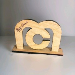 Marty Abrams Mego Tabletop Logo Display Sign