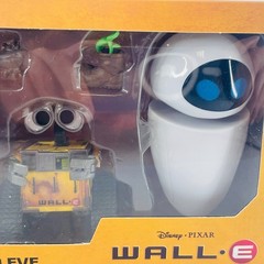 New Wall-E And Eve Mini Robot Movable Action Figure Party Toys Gift New in Box