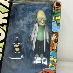 2012 Toynami Futurama Professor Farnsworth & Nibbler Figure New Box Damage
