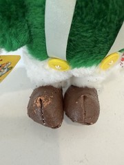 Vintage 1988 Acme Nintendo Super Mario Bros. 9″ Luigi Plush Toy Doll With Tags