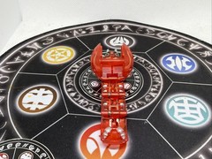 Bakugan Battle Brawlers B2 Pyrus Translucent Centipoid Japan Import VHTF