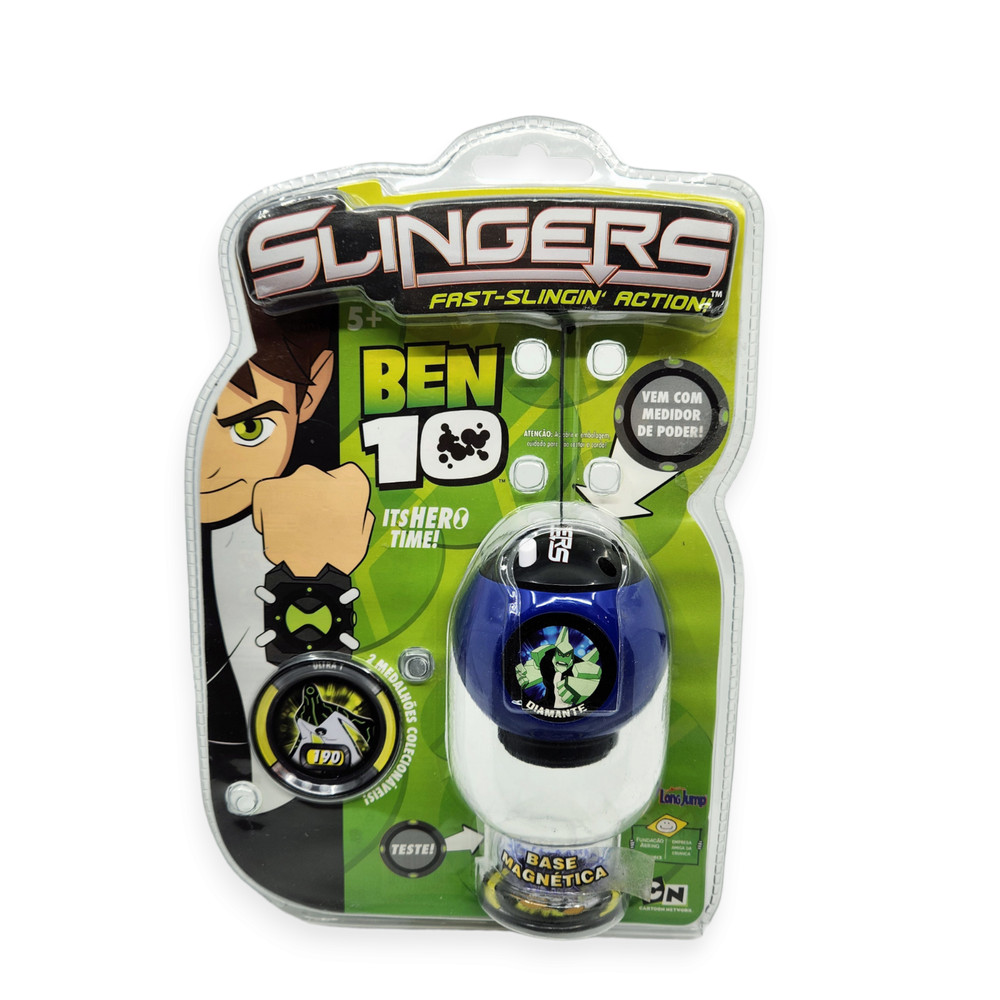 Ben 10: Slingers (Portuguese Edition) With Fast Slinging Action Cartoon Network