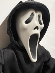 Vtg 1997 Ghostface 18″ Plush Doll Scream Movie Spencer Gifts RARE ~ Not Working