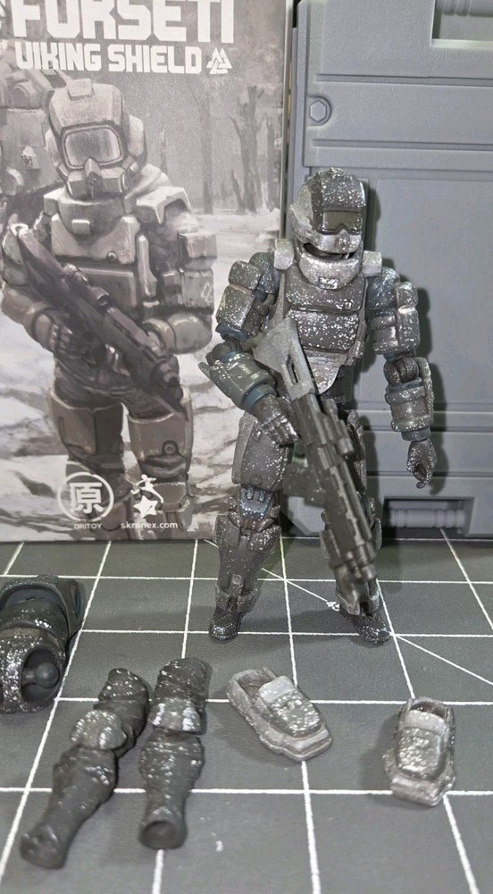 ACID RAIN Custom FORSETI VIKING SHIELD NELSON 55 3.75 1/18 Toys Alliance ORITOY