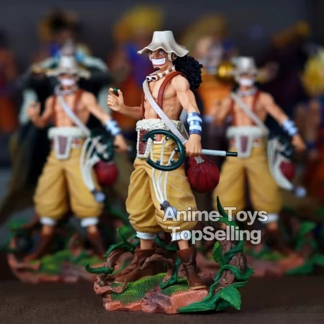 One Piece Usopp 25cm PVC Figure Luffy Anime Statue Collectible Model Toy Gift