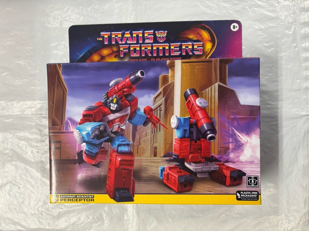 Hasbro Transformers The Movie PERCEPTOR G1 Retro Autobot Scientist Exclusive New