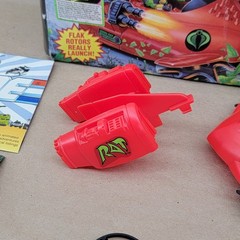 Vintage Hasbro 1991 G.I. Joe COBRA Rat Hovercraft Vehicle GI Joe Original Box