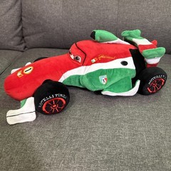 Pixar Cars 2 Francesco Bernoulli 16″ Plush Formula 1 Racing Car Disney Store
