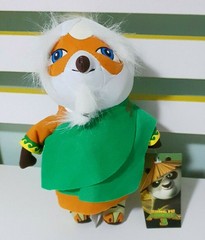 Kung Fu Panda 3 Master Shifu Plush Toy w/ Swing Tag 21cm Tall!