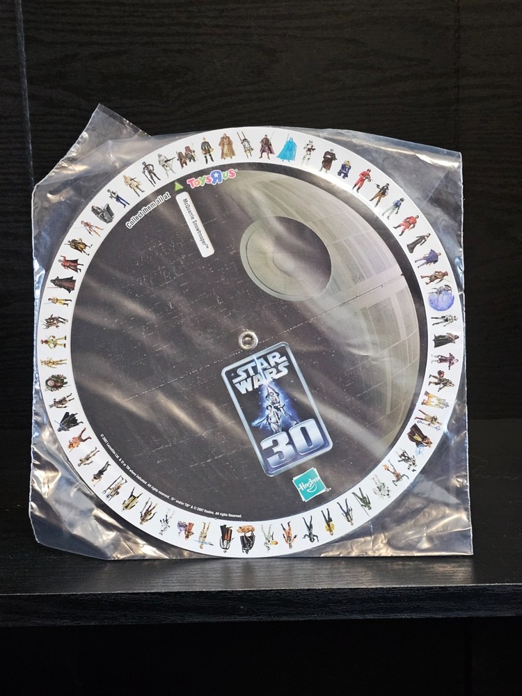STAR WARS 30 ANNIVERSARY & LEGO PROMO CARD-DIAL TOYS R US NEW IN PLASTIC