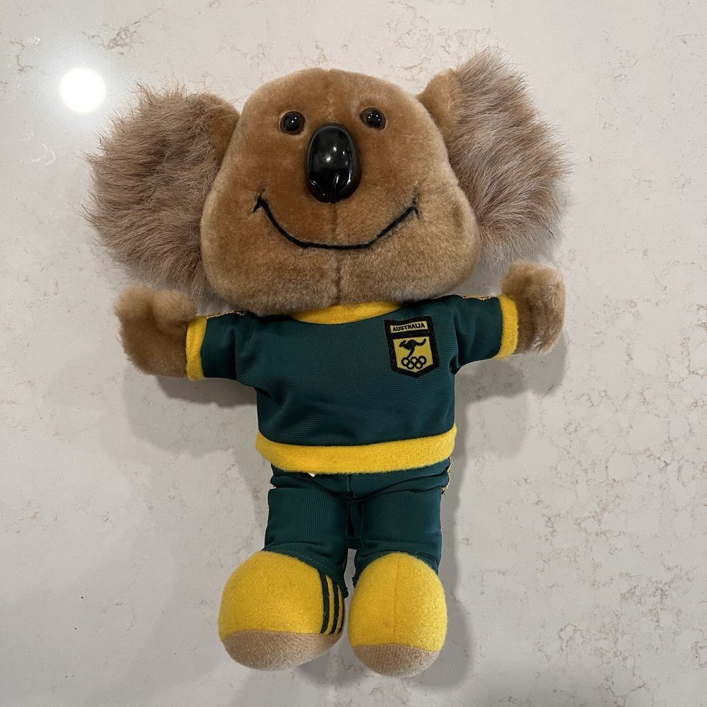 1984 Willy Koala Australia Mascot Olympic Games Plush 40cm Corner Toys Australia