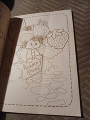 Strawberry Shortcake Coloring Book used Vintage 1981 Kenner 1132702