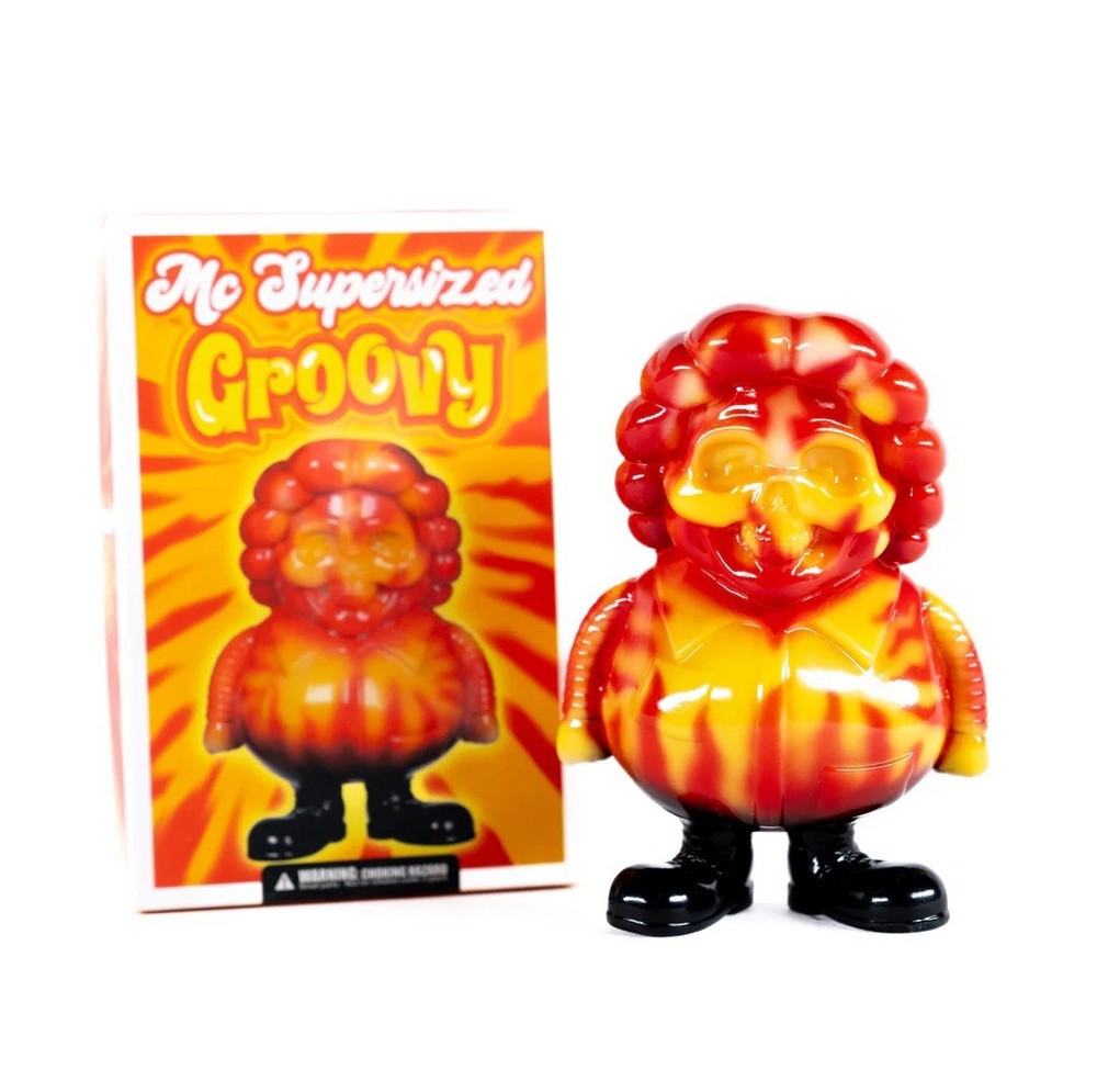SIGNED Ron English Popaganda MC Supersized Groovy 4” Poplife Exclusive LE RARE