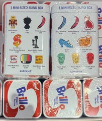 Kidrobot ANDY WARHOL OBJECT SERIES Mini Sized Blind Box With BRILLO TIN CAN