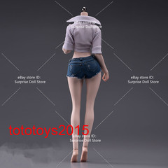 US YM501 1/6 Female Body Flexible Big Breast Slender Waist+Details 12”Figure