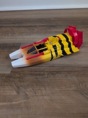 GI Joe Tiger Shark Tiger Force Action Figure Vehicle 1988 Hasbro
