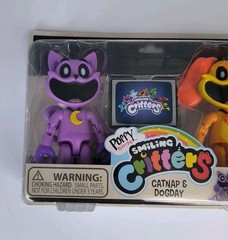NEW, Poppy Playtime Smiling Critters CATNAP & DOGDAY Action Figure 2-Pack