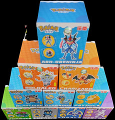 Pokemon Figures Toys Pocket Monsters Ball Model Pikachu Gengar Pokeball Dragonit