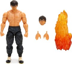 Street Fighter II Fei-Long 1/12 Scale Action Figure Toy Licensed by Capcom