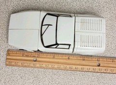 Transformers Hungarian Bootleg Lamborghini Sports Car 1980s White Purple Vintage