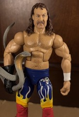 Exclusive! WWE Elite Legends Series 13 Jake The Snake Roberts 100% Complete! WWF