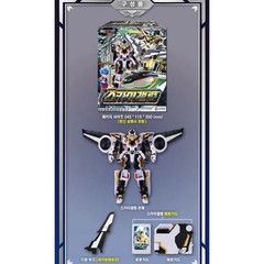 Metal Cardbot S SKY GALLOP Transform Robot White Airplane Toy 2025 SAMG