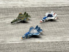 Micro Machines Military Lot X3 F-15 Eagle Fighter Jet Aircraft Airplane