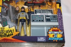 NEW Batman 1966 Classic TV Series Batcave Bruce Wayne Batcomputer set Adam West