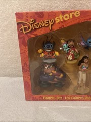 Lilo & Stitch 7 Piece Figures Set Disney Store Exclusive NEW IN BOX FREE SHIP