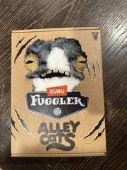 Fuggler Alley Cats Series Set of 6 Plush 9” Funny Ugly Monster Alley Cats X Zuru