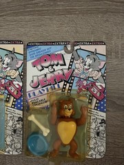 1989 Tom & Jerry Spike Dog $ Bull Dog Action Figure Turner Entertainment