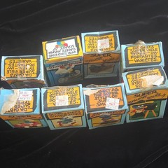 Lot Of 8 Super Smurfs With Box Vintage Peyo Schleich Toy Figures