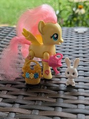 My Little Pony Explore Equestria Articulated Fluttershy Action Figure Poseable