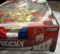 Jakks Pacific Rocky Balboa Championship Belt Boxing New In Box Rare