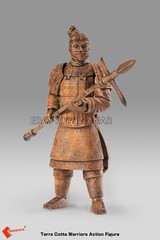 Terracotta Warrior Soldier Keepgoing 1/12 PVC Action Figure Model 16cm