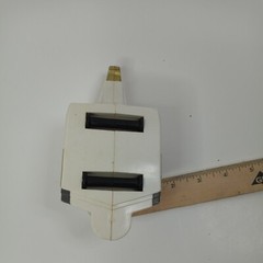 Vintage 1995 Saban Power Rangers Eagle Zord Roller Vehicle Action Figure 2.5″