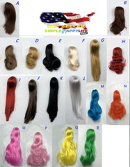 1/6 Scale Woman Hair Wig 3.0 NEW Multi Colors For 12″ Female Head Sculpt ❶USA❶