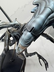 Vtg Tsukuda Hobby Alien Queen 1/12 PVC Figure SVM-38 Aliens Japan Stand