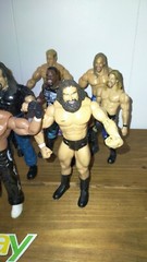 12 PC LOT JAKKS Pacific WWE Wrestling ACTION FIGURES 99 – 03 MYSTERIO HILLBILLY