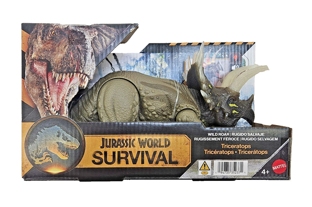 Jurassic World Survival – Wild Roar – Triceratops, 2026, JKL81 🆕