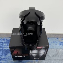 2025 Autoking Iron Man Black MK5 Helmet Electronic Wearable Voice-control Mask
