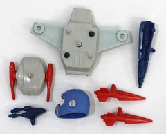 Kenner Centurions Ace McCloud w/ Skyknight Skybolt Orbital Interceptor Complete