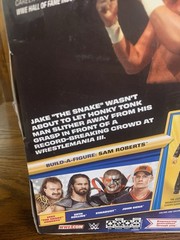 New Mattel WWE Elite – Wrestlemania 3 Jake the Snake Roberts Figure -Sam Roberts
