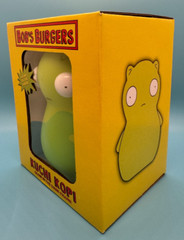 Bob’s Burgers Kuchi Kopi Glow In The Dark Licensed Figure Yellow Box – New