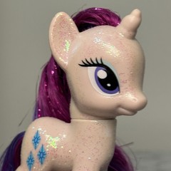 My Little Pony G4 Elements of Friendship Glitter Rarity with Skirt Rare