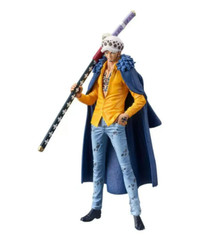 18CM One Piece Luffy Figure Roronoa Zoro Three Blade Manga Anime Statue A15D8Fx