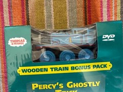 Learning Curve Thomas Train Wooden Thomas! DVD Included! New